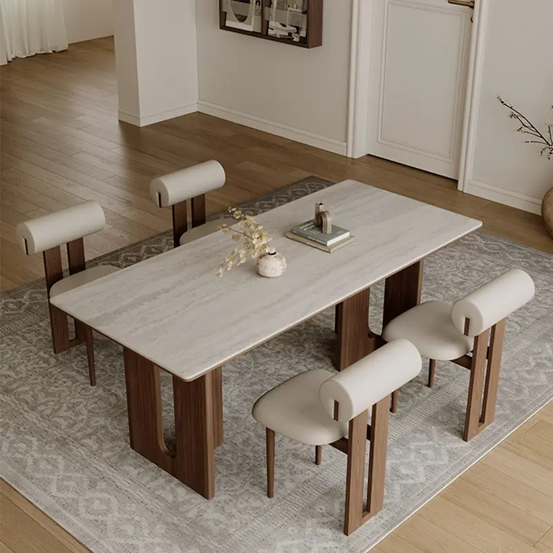 Stone Arc Dining Table