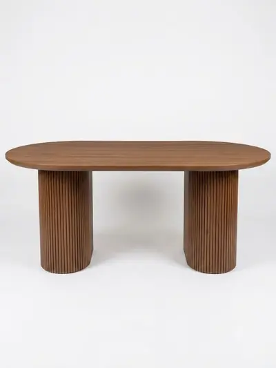 Timber Grove Fluted Dining Table