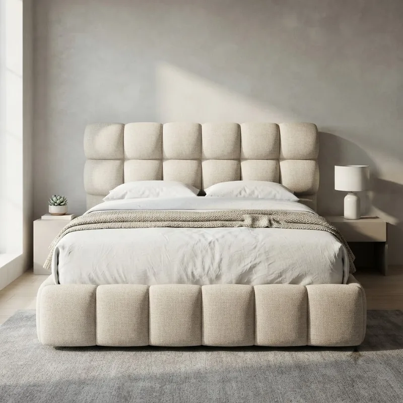 Cloud Grid Bed